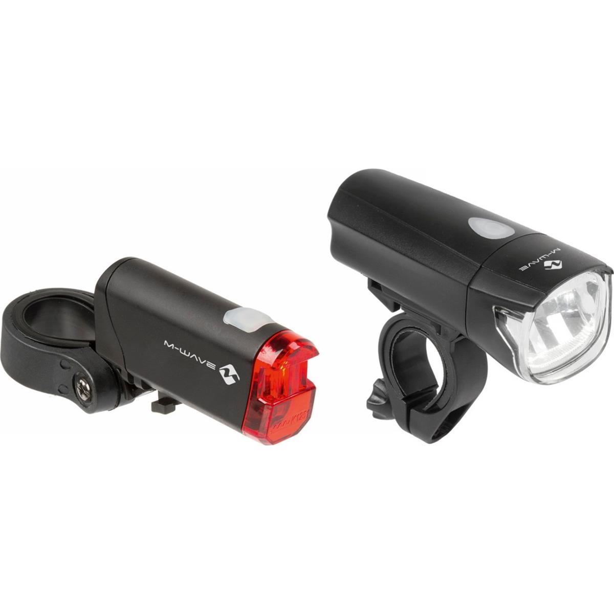 0887539015558 - M-Wave Atlas K 50 LED Fahrradlicht Set StVZO zugelassen