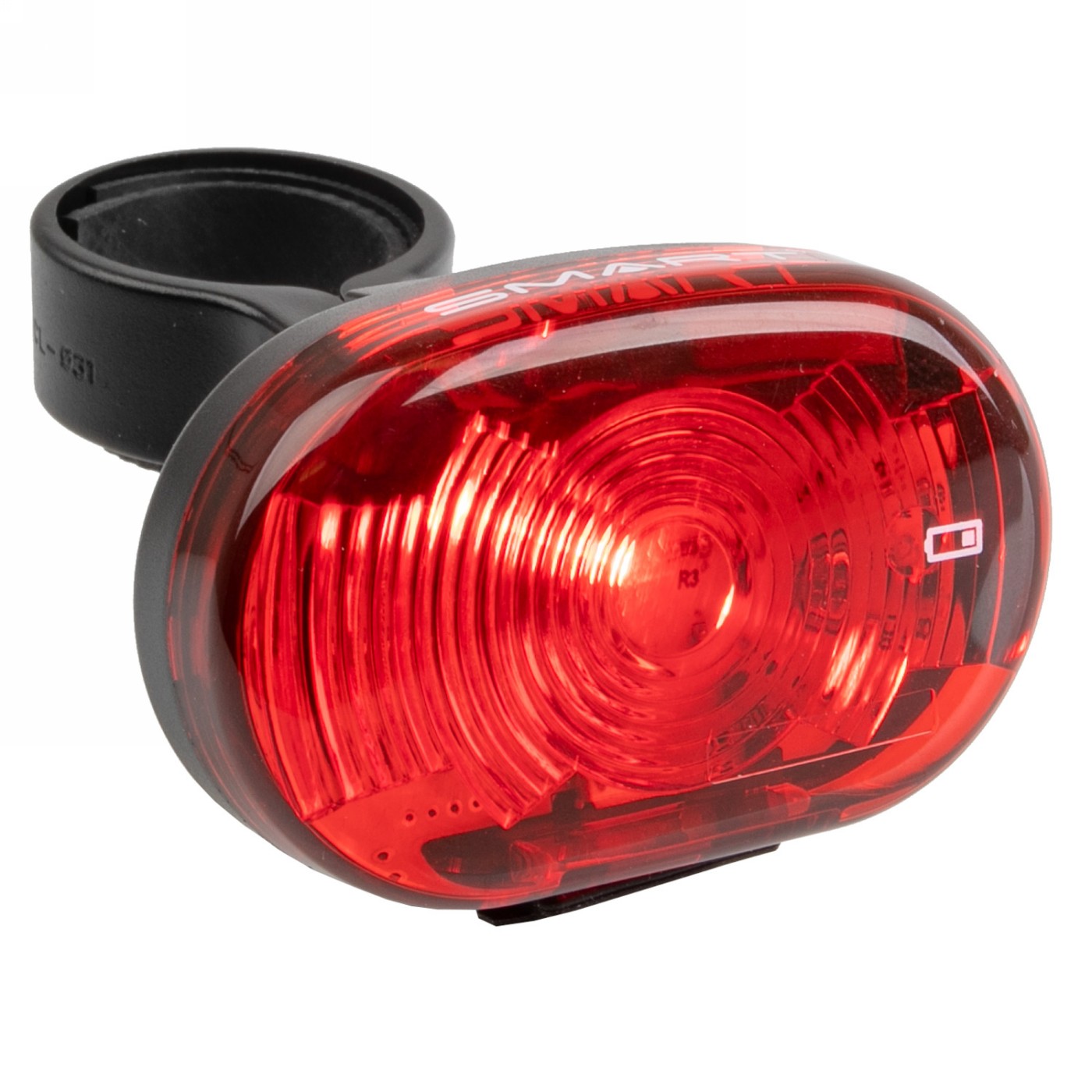 4715681403618 - SMART STAR USB LED Rücklicht Rot mit Clip und Sattelstützenhalter wasserdicht und wiederaufladbar