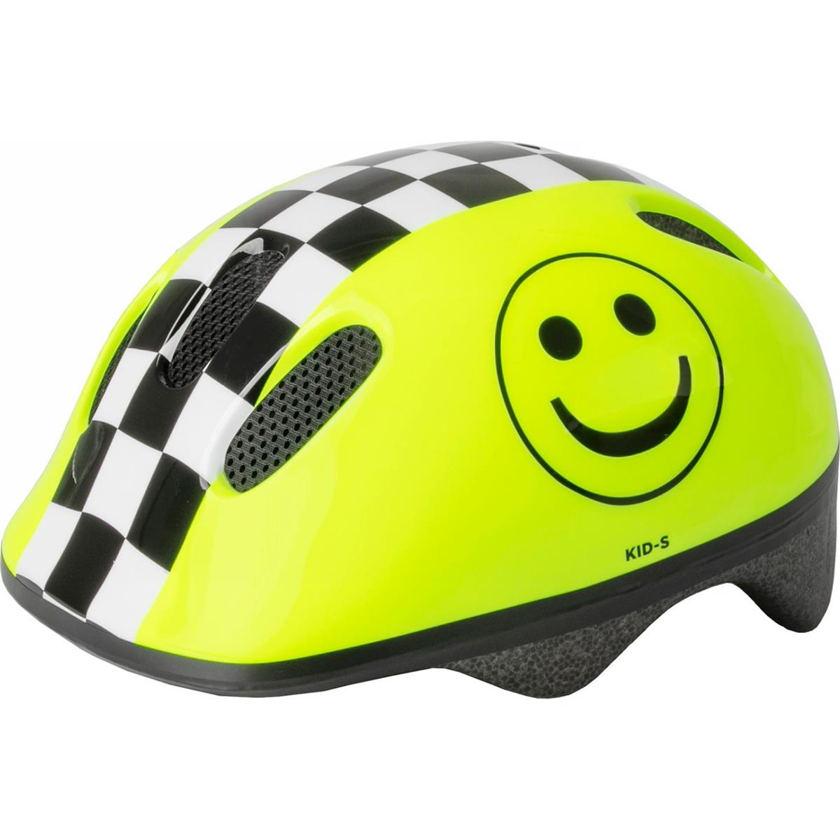 0887539029036 - Kinderhelm KID-S Smile Neon Gelb Größe S (52-57 cm)