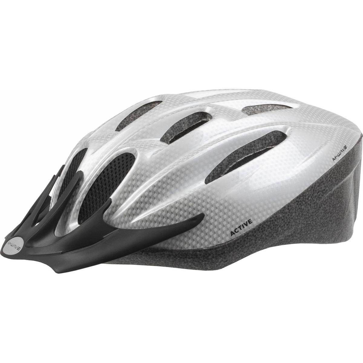 0887539030636 - ACTIVE Helm für Erwachsene und Jugendliche Weiß Carbon Größe M (53-57 cm)