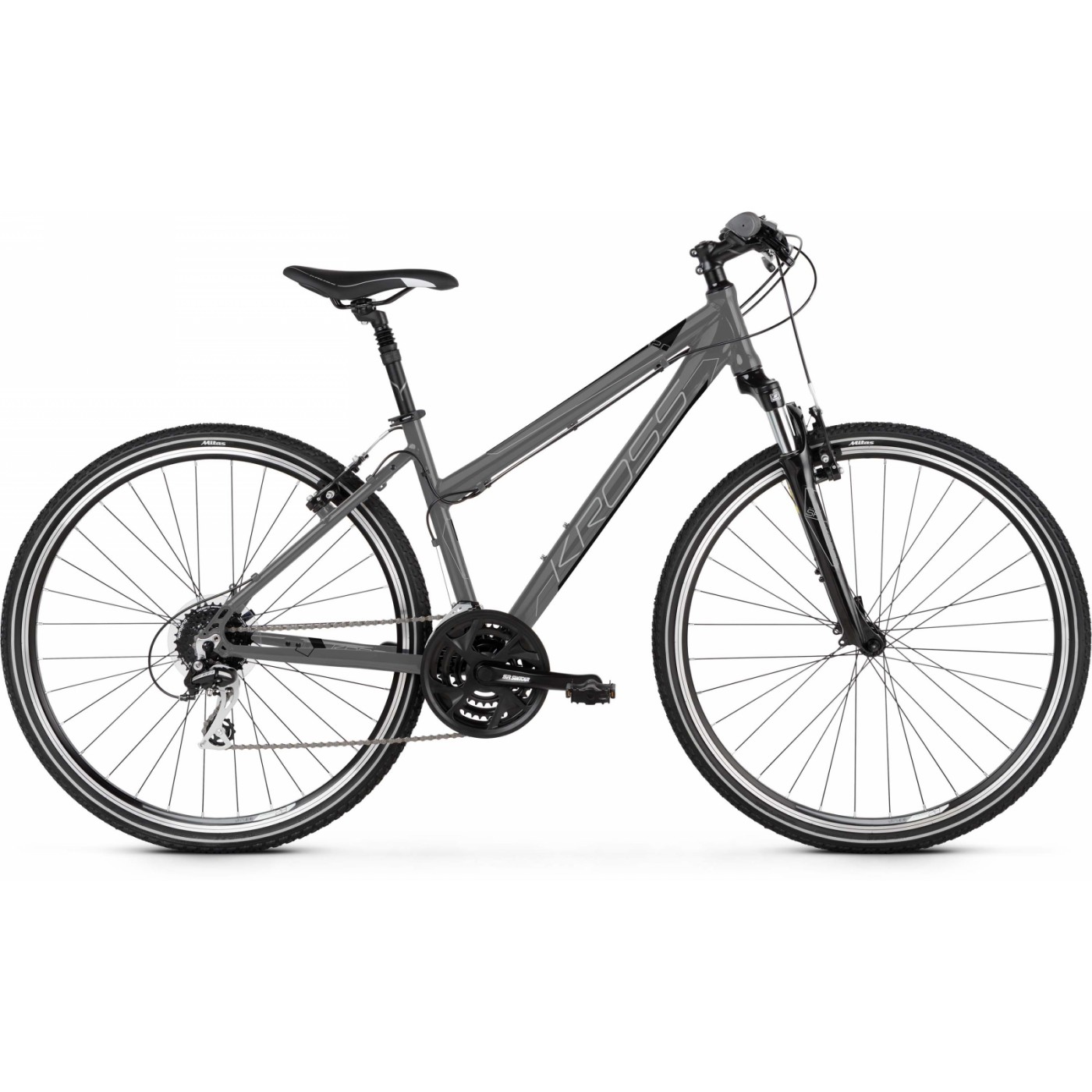 BICICLETTA K EVADO 2.0 D 28 M PEW_BLA M 23