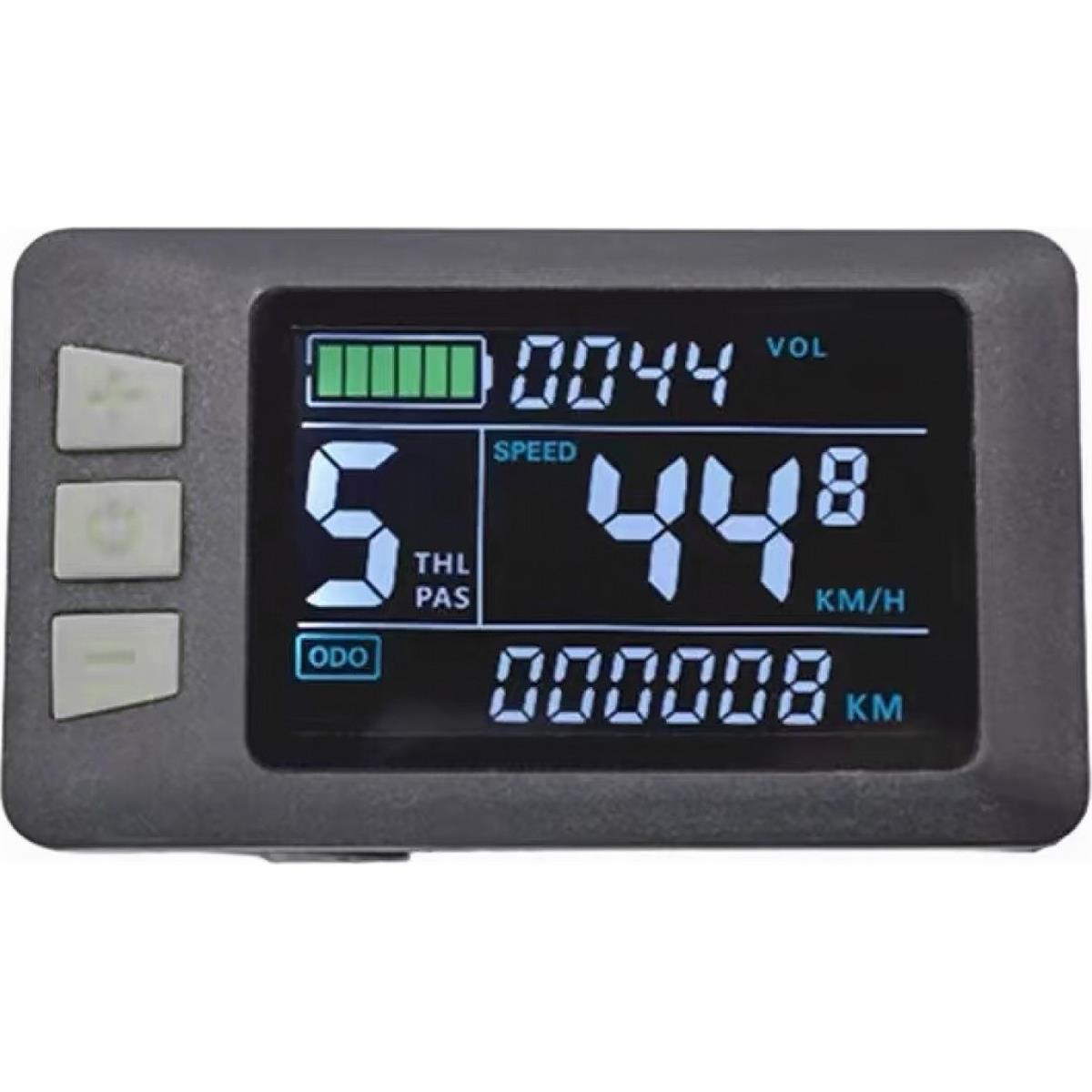 8196531258712 - Wasserdichtes grünes LCD-Display für Fat Bike Steuergerät CVC1842 aus ABS