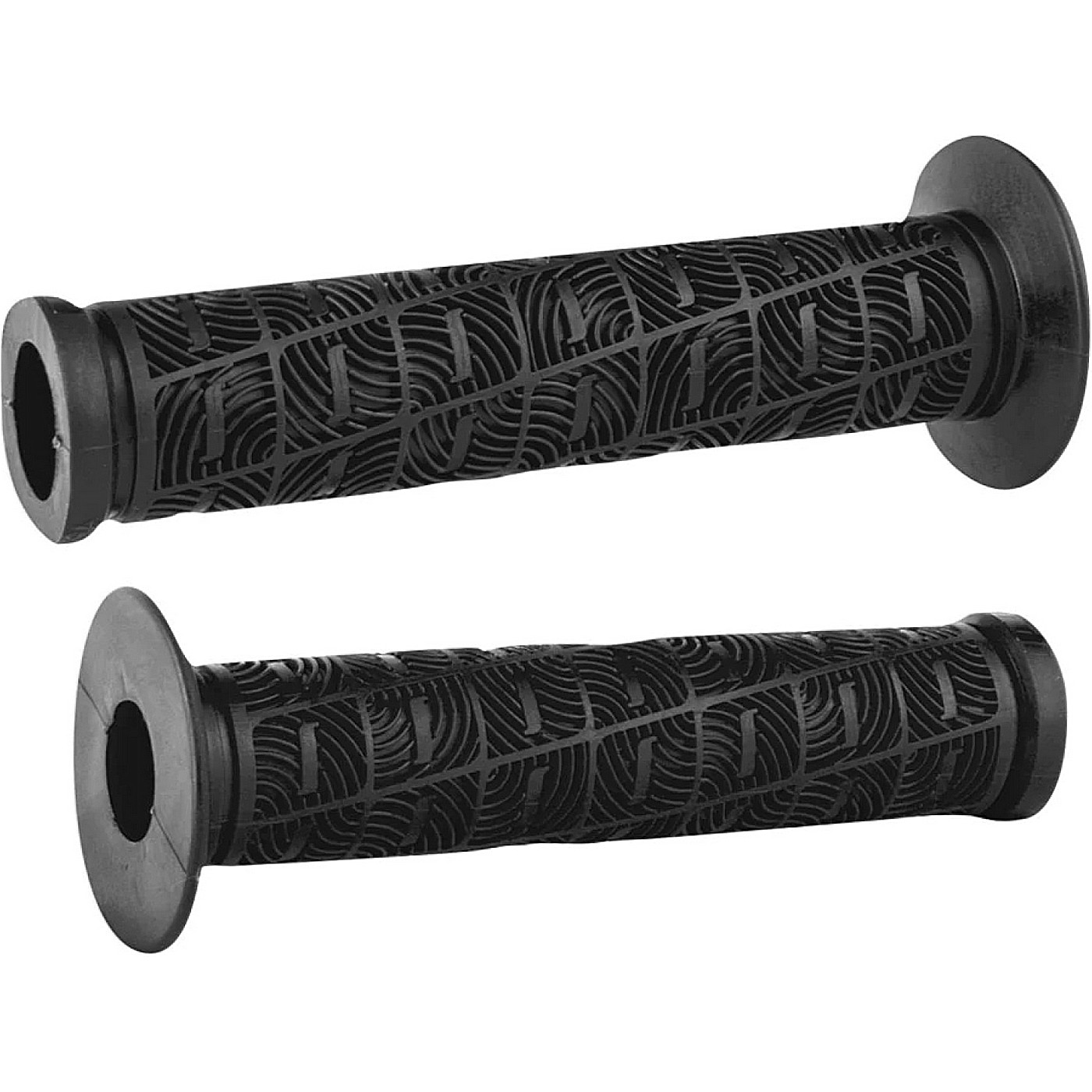 0711484103933 - BMX Griffe Odi Schwarz 143 mm mit Optimalem Grip und Komfort Endkappen Inkl