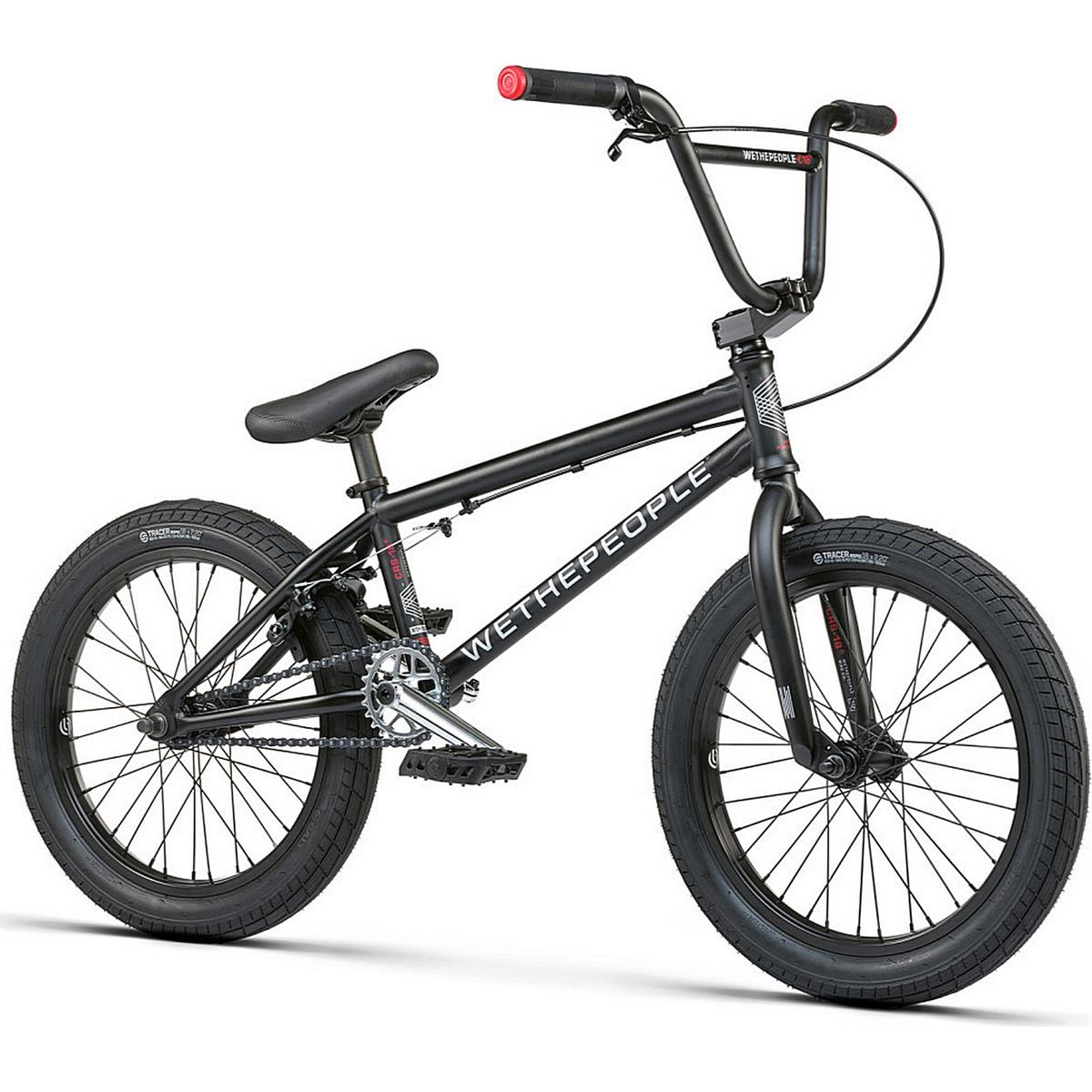 4055822506946 - BMX Fahrrad CRS 18 MY2021 - Schwarz Robuster Rahmen und Hochwertige Teile