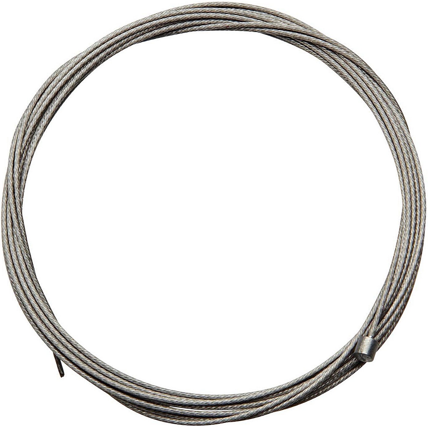 0710845856624 - Bremskabel aus Edelstahl für Rennrad und MTB - 1750 mm Silber