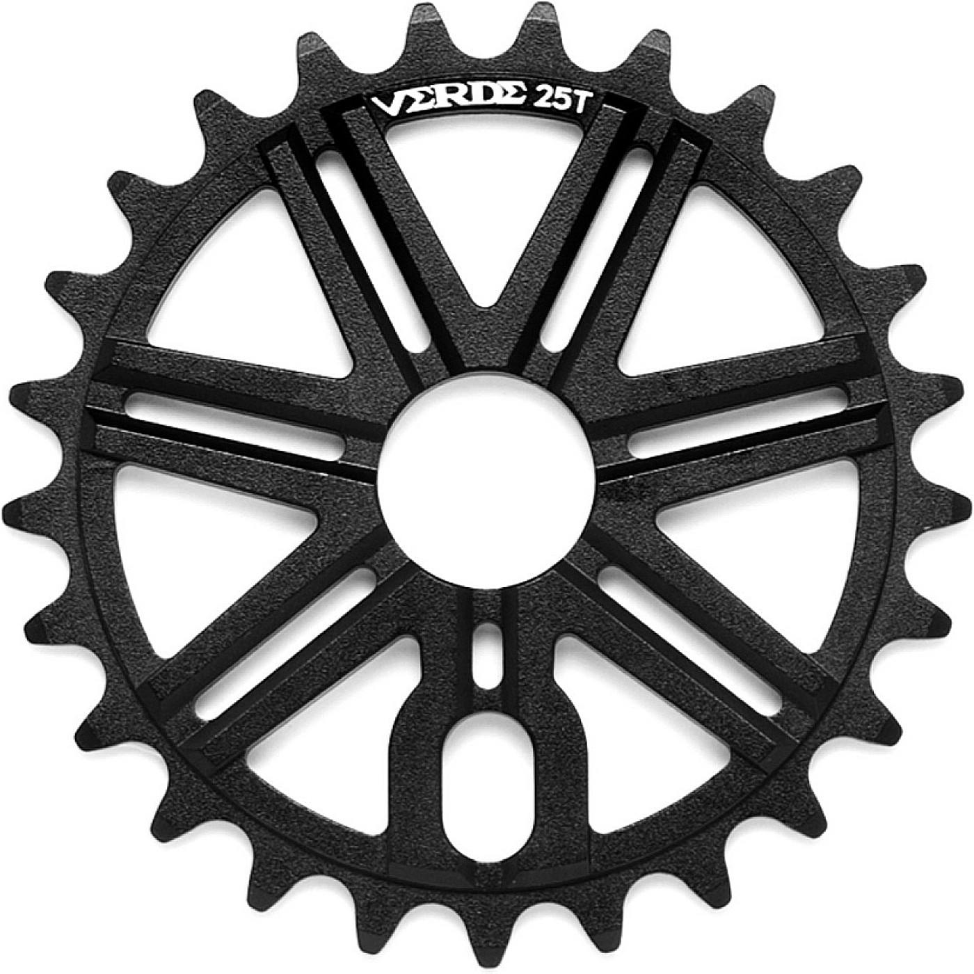 4026465077674 - Neutrales Grünes Ritzel 27T Schwarz aus Aluminium 7075 CNC für Fahrrad - Kompatibel mit 19 22 mm Adaptern