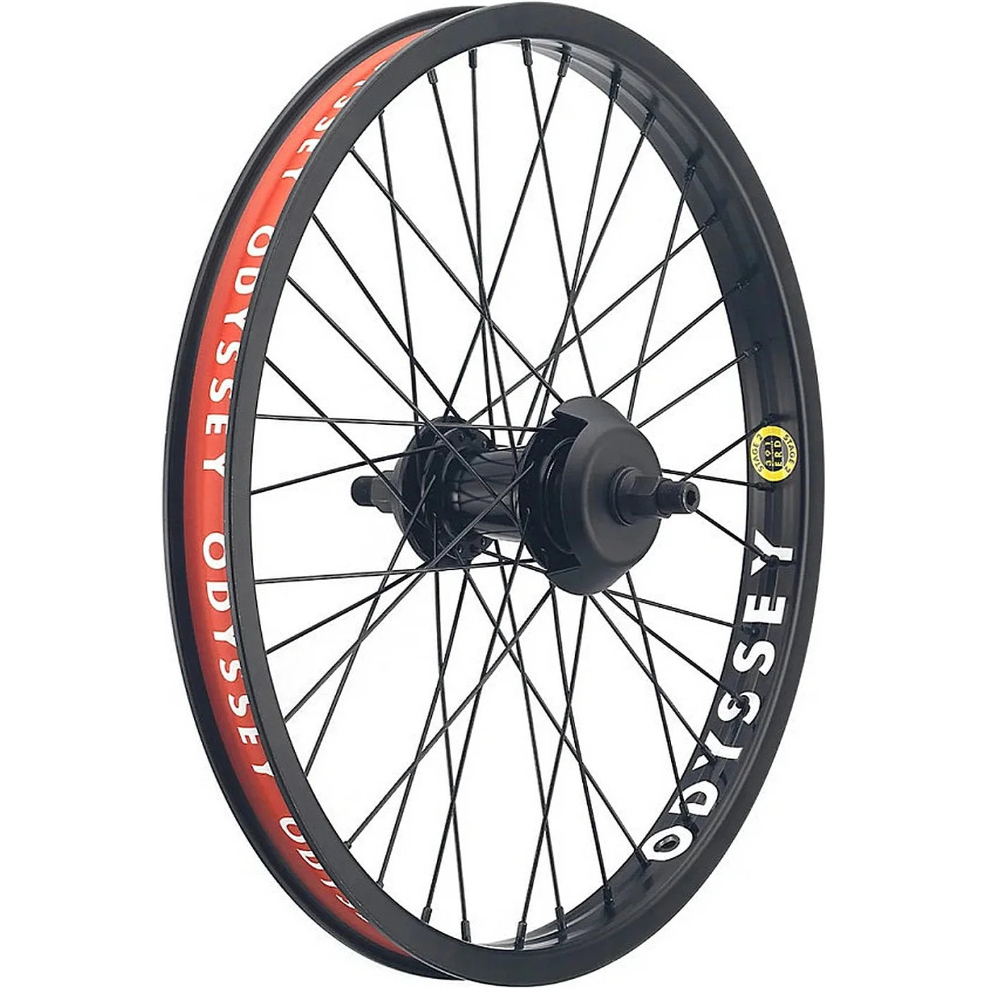 Coppia di ruote stage2 rhd freecoaster 36 h posteriori nere