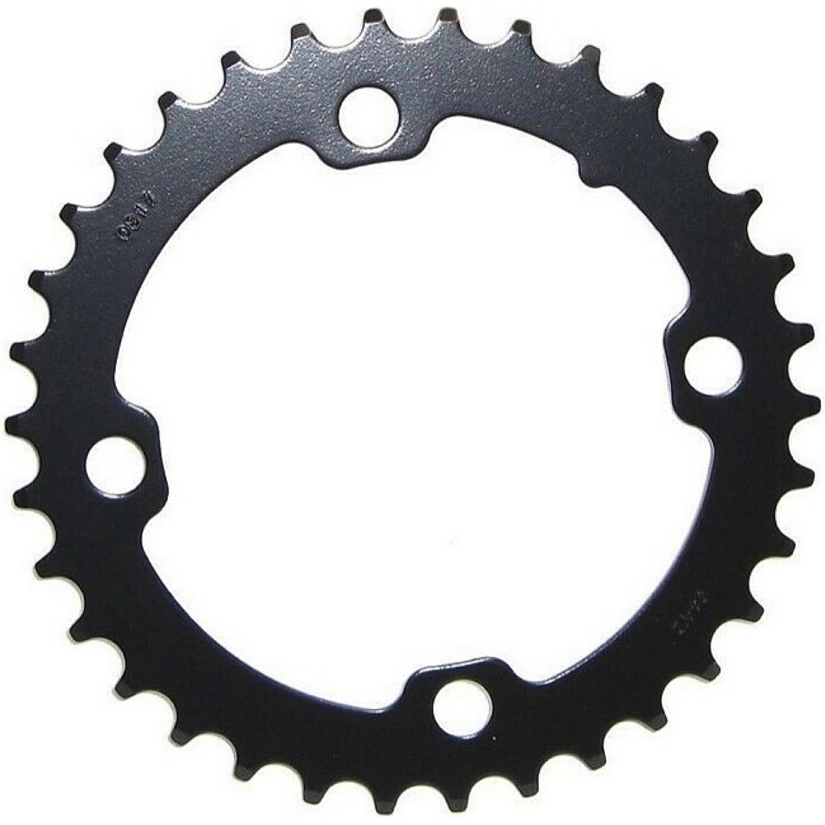 0710845413889 - MTB Kettenblatt 36T 104mm SS in Schwarz Matt - Single Speed