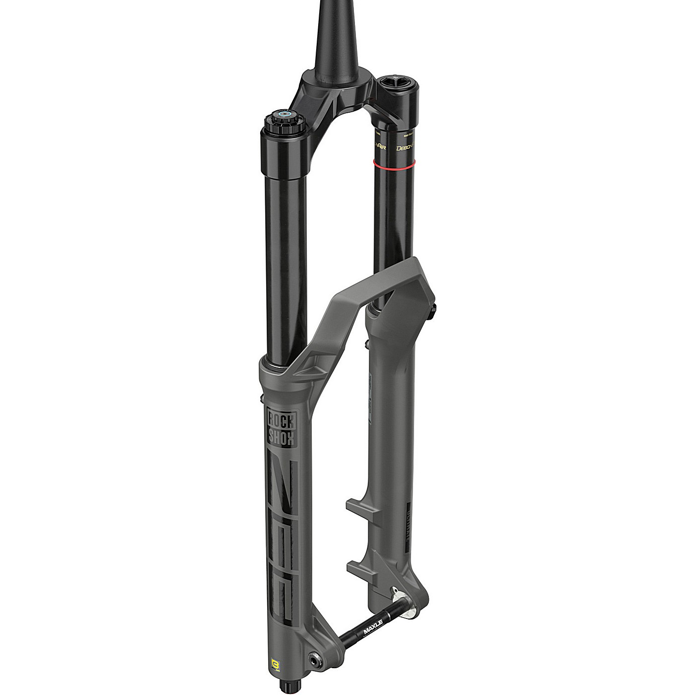 Rockshox zeb ultimate rc2 29" 190mm grigio disco konisch 44mm offset 15x110 (boost)