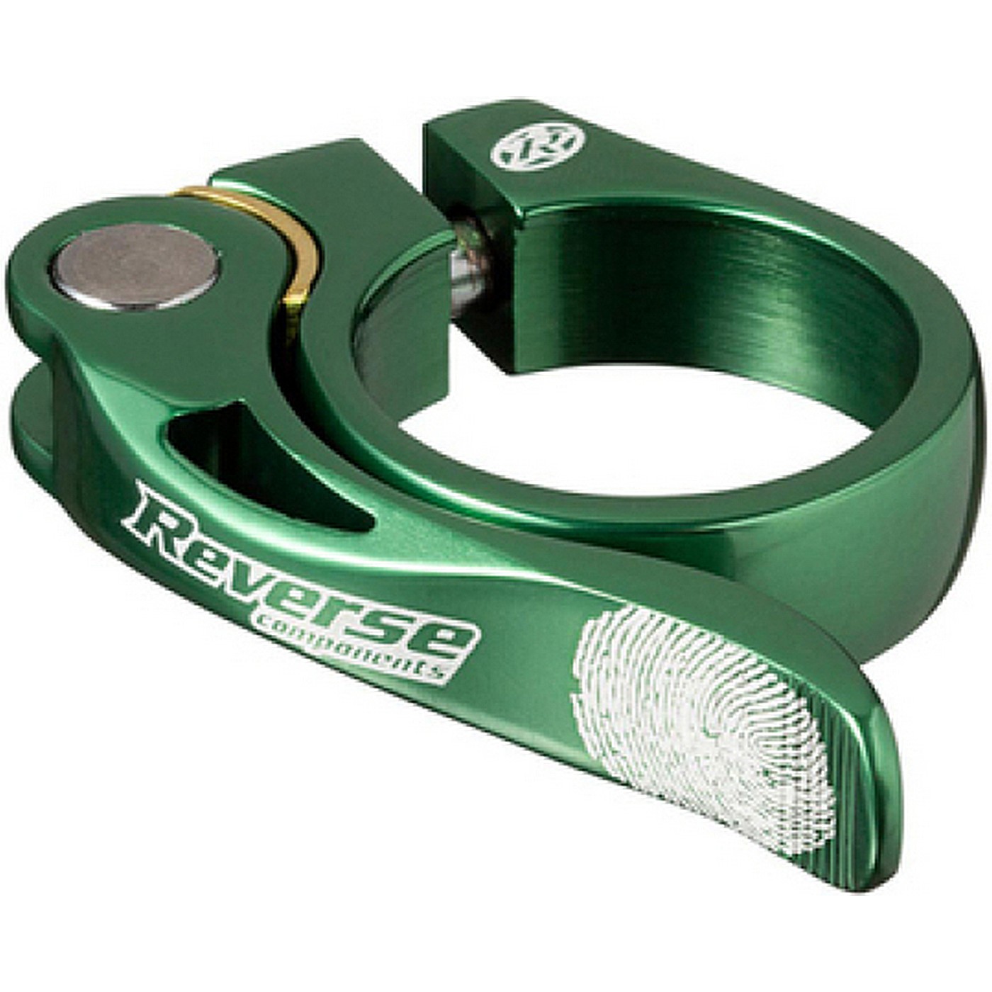 Morsetto sella reverse long life ø34 9mm verde