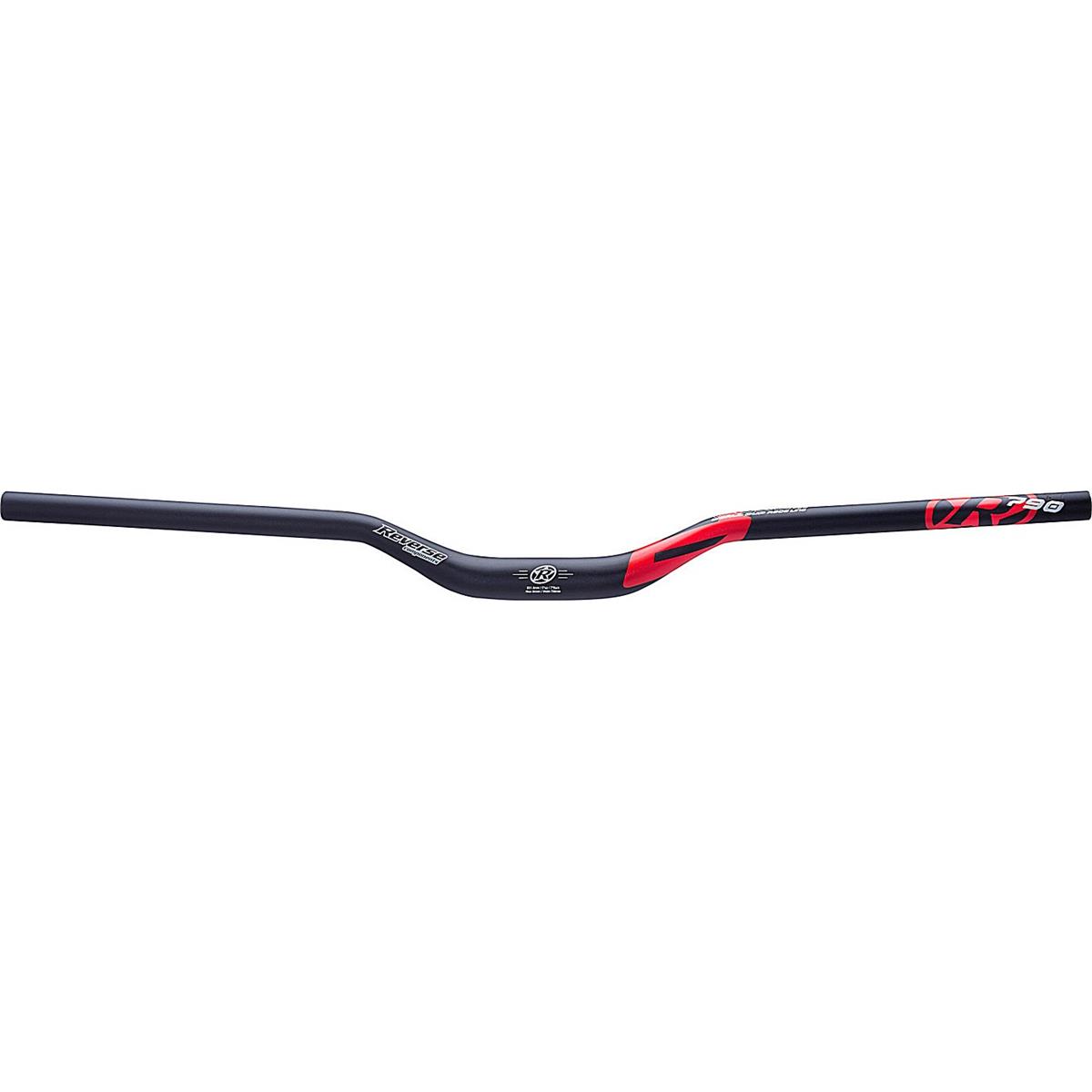 4717480169511 - Lenker 790mm Schwarz Rot Ø35mm mit Rise 35mm für Enduro All-Mountain und Downhill