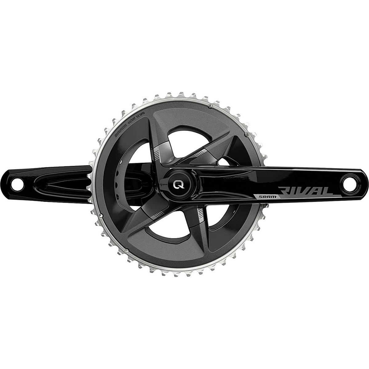 0710845864803 - Quarq Rival AXS Kurbel 175mm 46-33T mit Powermeter ohne DUB Innenlager