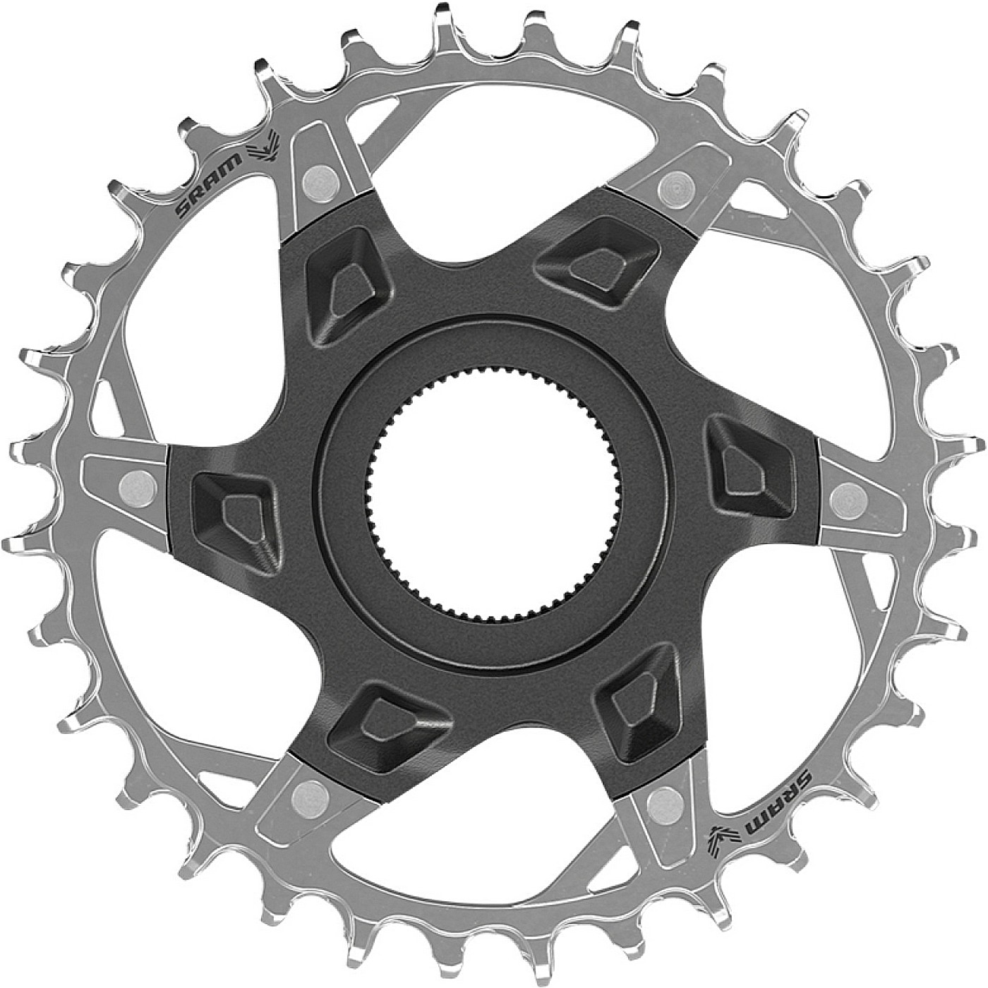 0710845900679 - Sram Kettenblatt T-Type XX Eagle Fazua 32T Aluminium Direktmontage