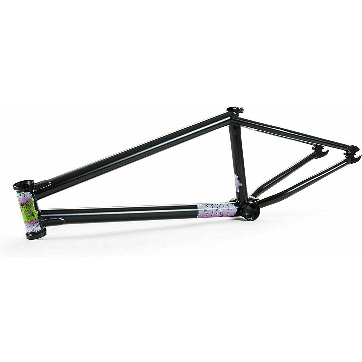 0742776687275 - BMX Rahmen Ty Morrow V4 Remo - 21 Schwarz CrMo 4130 Fortschrittliches Design