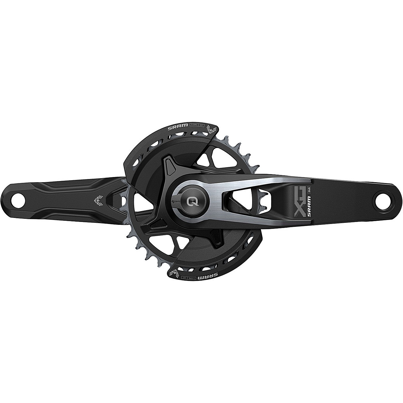 Guarnitura sram quarq x0 eagle 170mm 32t perno senza movimento centrale dub qf: 174mm