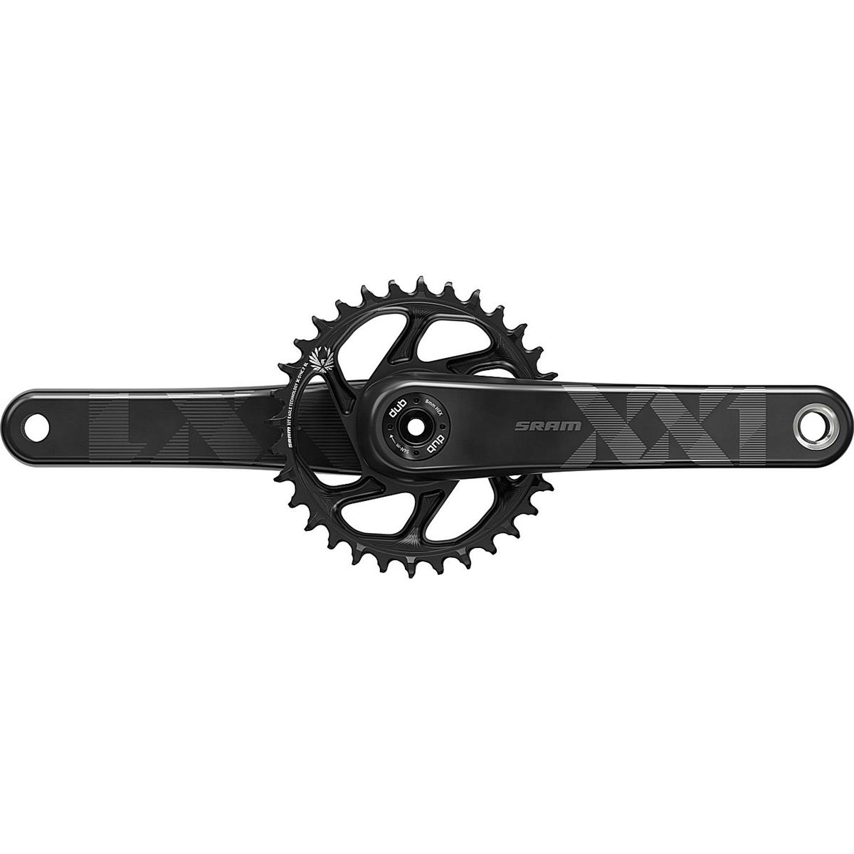 0710845813627 - Sram XX1 Eagle Boost 148 DUB 12s 170mm Direktmontage 34T X-Sync 2 Carbon