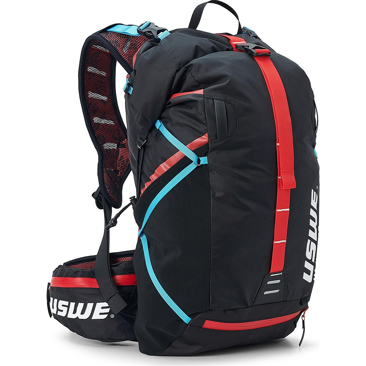 7350069253460 - USWE Hajker 30s Rucksack 30 Liter Schwarz - Robust und Vielseitig für Outdoor-Abenteuer