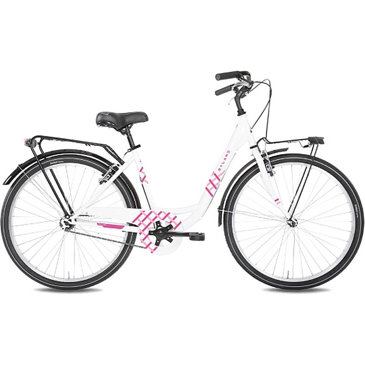 8059796061582 - Fahrrad Vicolo 241 Weiß-Fuchsia 24 1V mit Stahlrahmen und V-Brake