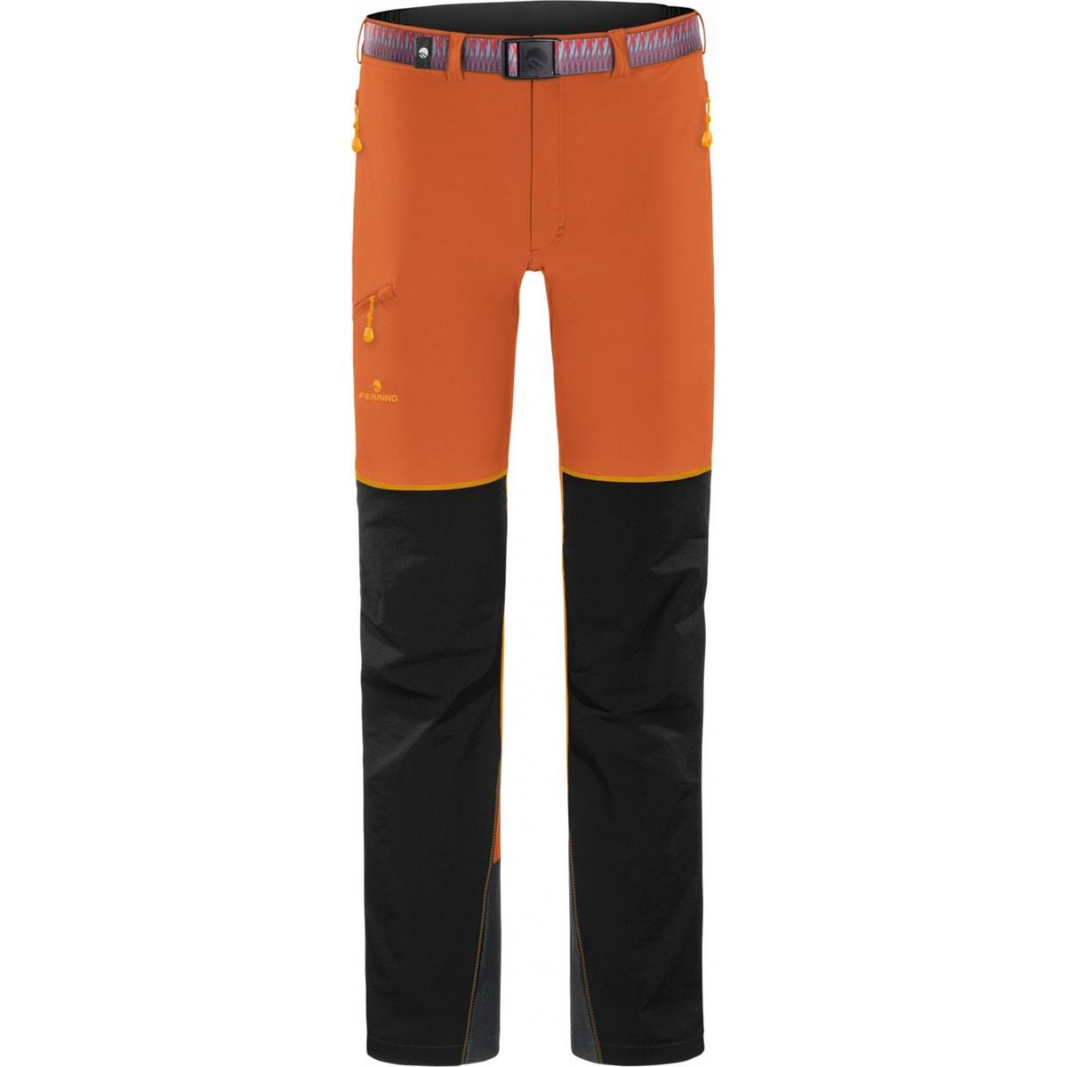 8014044999369 - Herren Wanderhose Monviso Warm Orange Größe 54 Trekking und Alpinismus