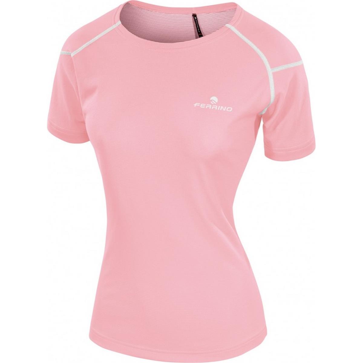 8014044991226 - Kasai Damen T-Shirt Rosa L 100% Recyceltes Polyester Geruchshemmend