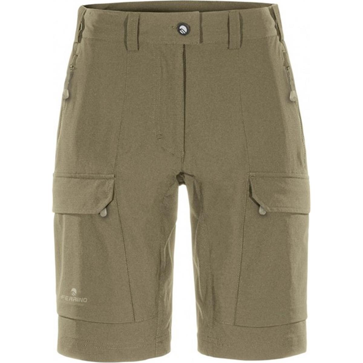 8014044021336 - Damen Shorts Dunkelgrün Trekking Größe 40