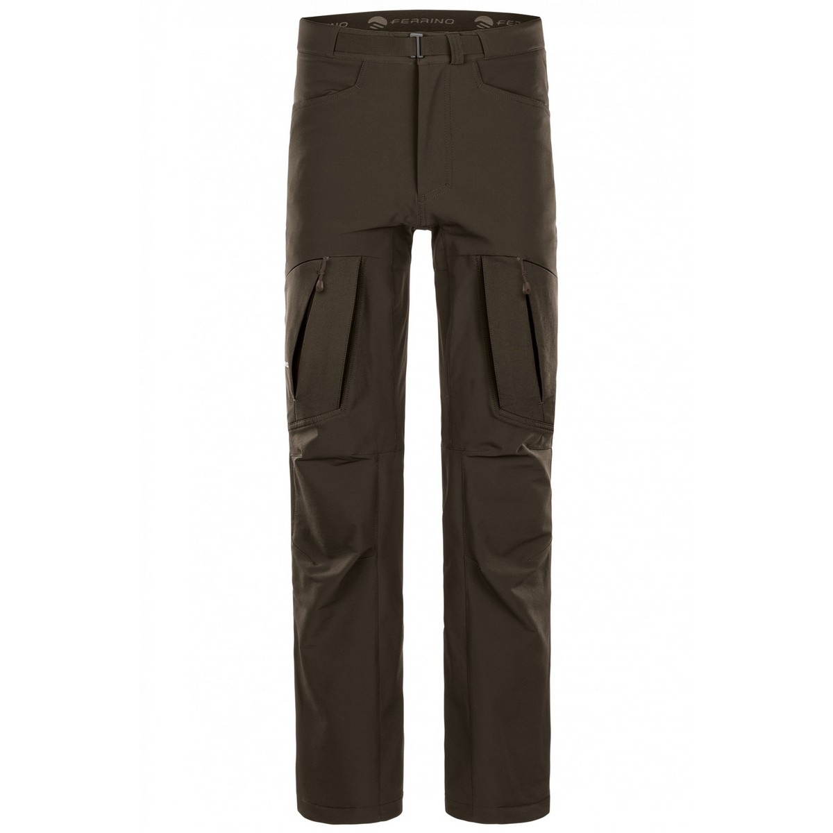 8014044010842 - Herrenhose Sajama Iron Brown Größe 48 mit Reißverschlusstaschen und Bund