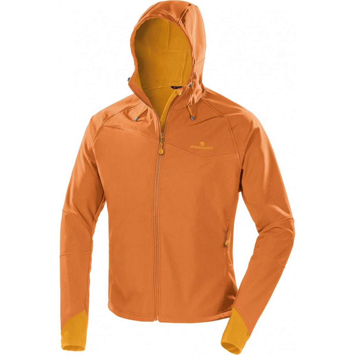 8014044995484 - Softshelljacke Herren Tobol Winddicht Orange XXL Outdoor