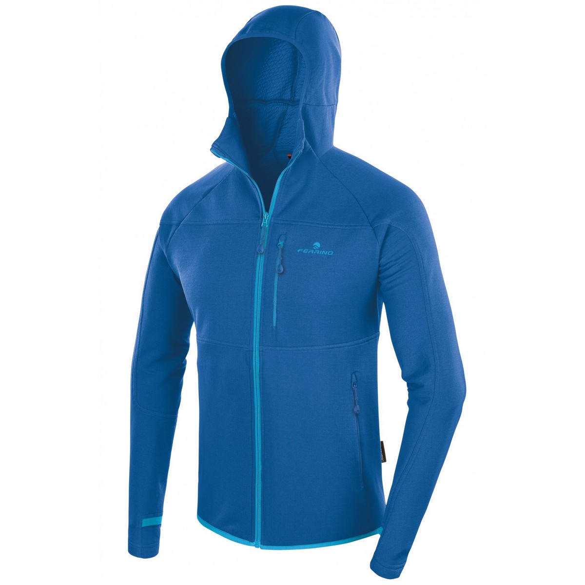 8014044001215 - Rozes Herrenjacke Polartec Power Air Blau Größe L