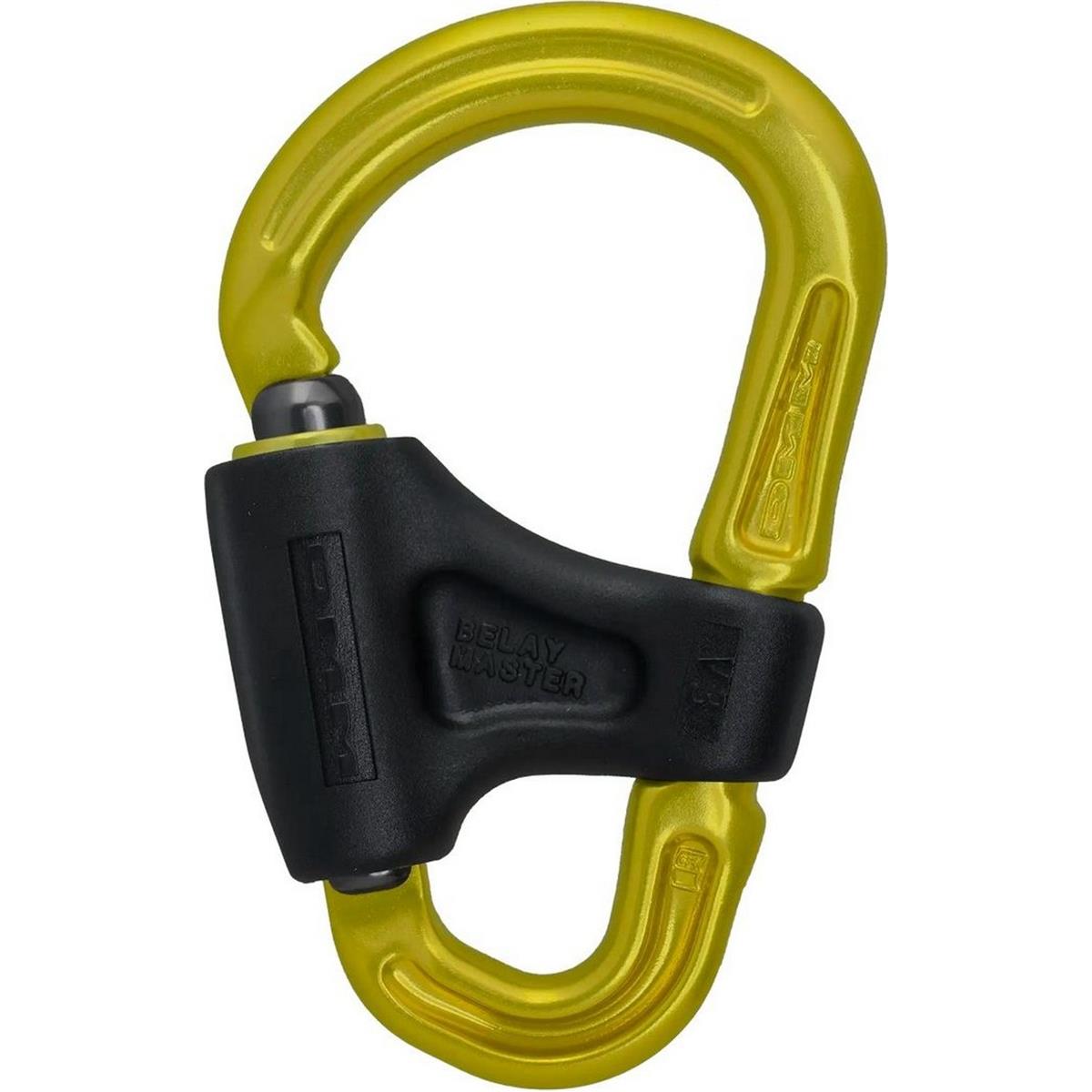 5031290229104 - Belay Master Karabiner Lime 93g mit Sicherheitsverschluss für Sicherung