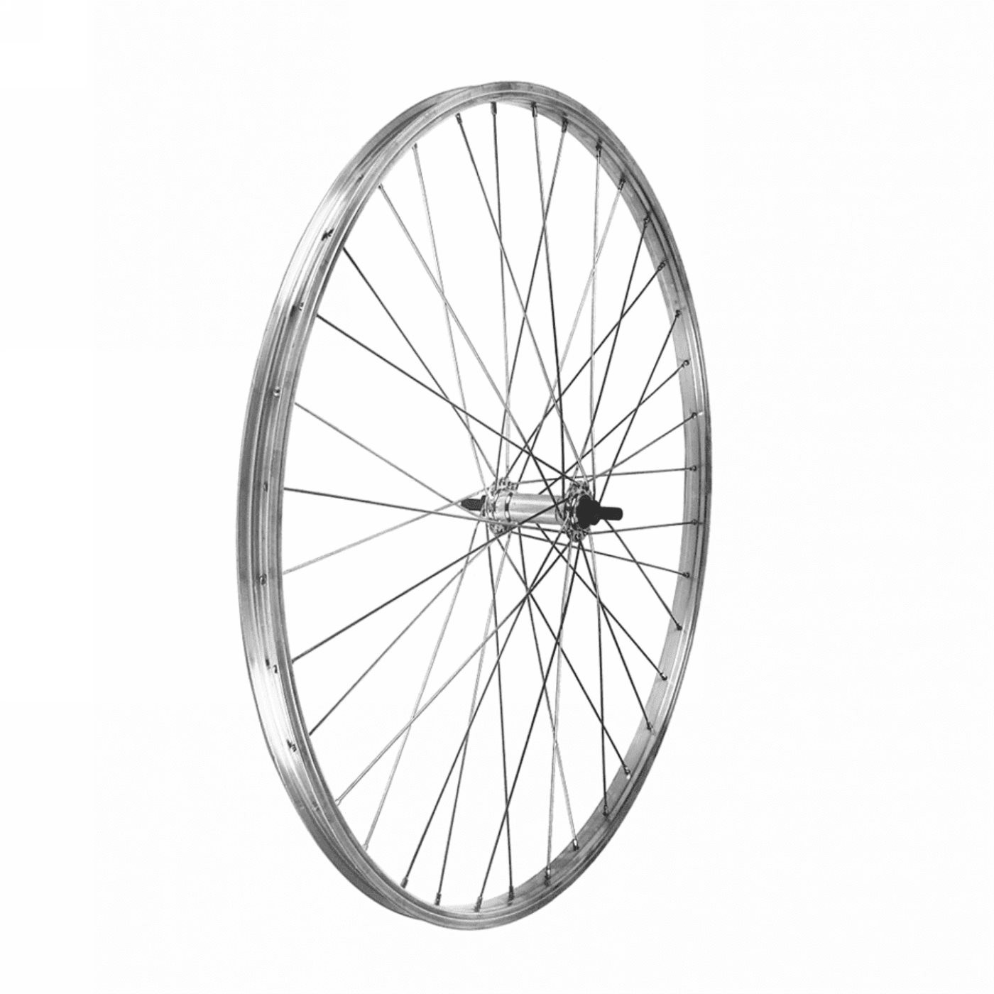 Ruota 28" ctb anteriore perno 5/16" mozzo su cuscinetti v-brake