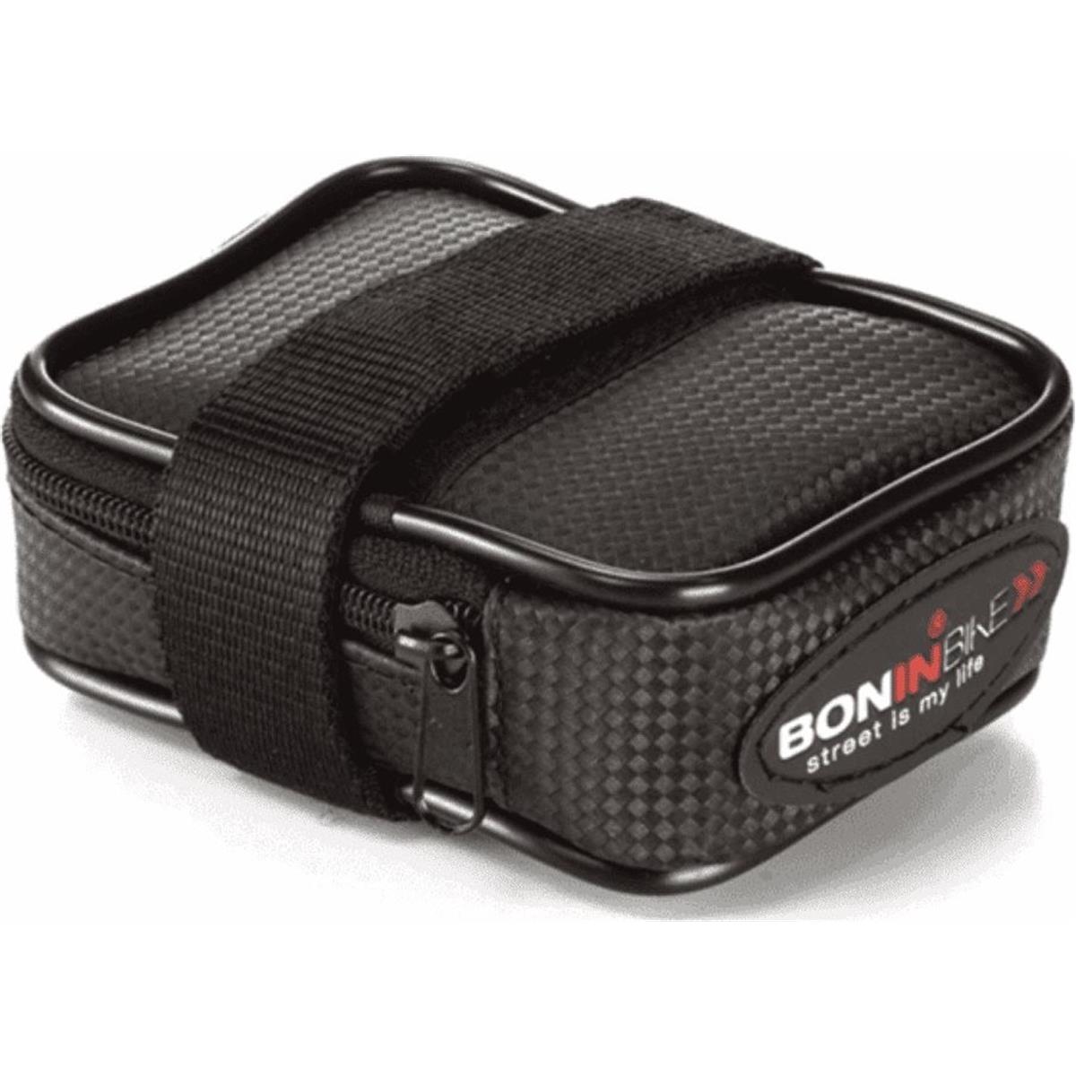 8051772127800 - MTB Satteltasche Carbon Look 12x9x4 cm - Robuste und elegante Luftkammer Tasche