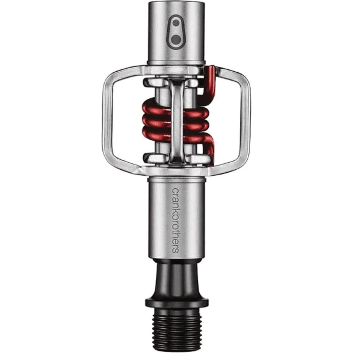 0641300147929 - Crankbrothers Eggbeater 1 Offroad Pedale Rot 290g - Leicht und Robust