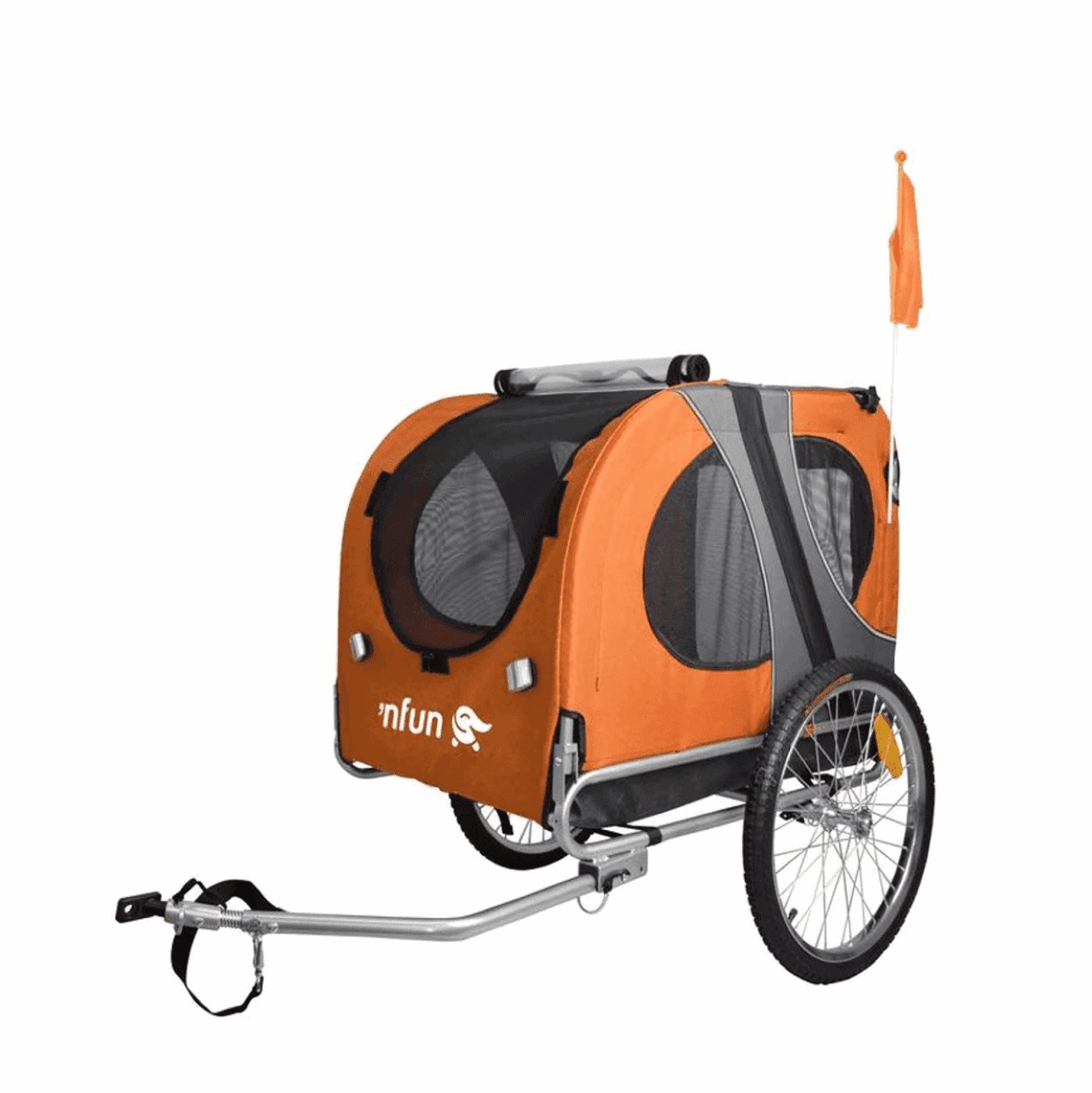 Carrello porta animali npet aranc/grigio '20