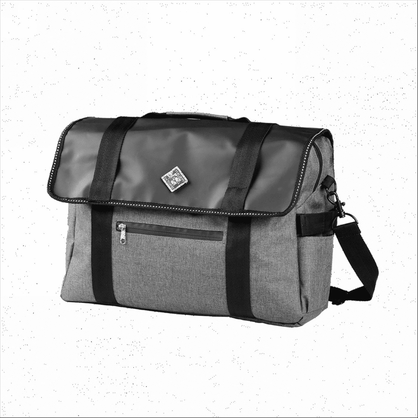 Borsa tucano beak shoulder bag grigio 14 lt