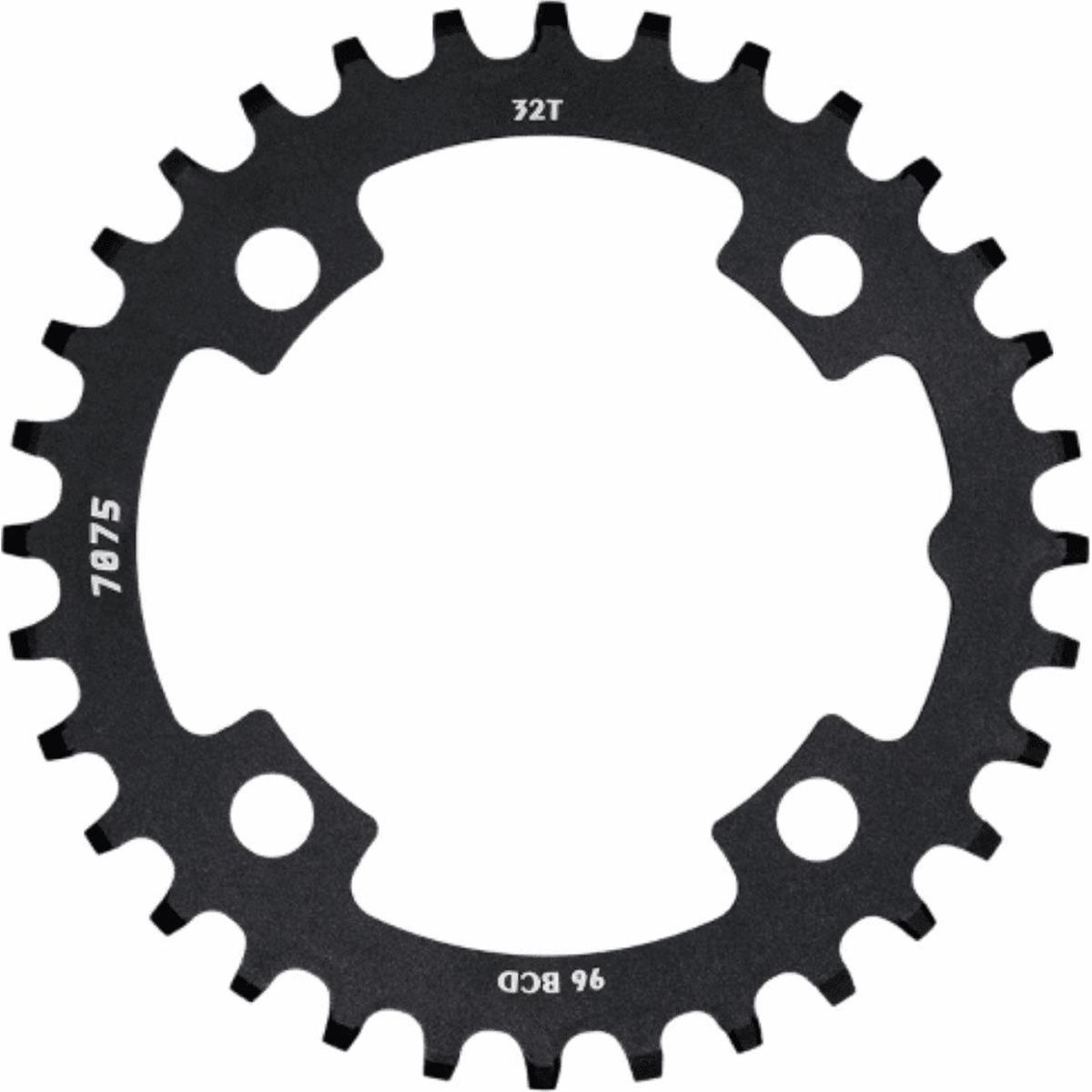 4710944256536 - Einzelne MTB-Ketteblatt 30 Zähne BCD 96mm Schwarz Aluminium 7075 SUNRACE