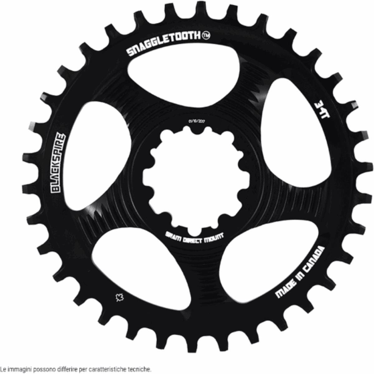 5055958001710 - 28T Snaggletooth MTB-Kettenblatt Direct Mount 6mm Offset für Sram