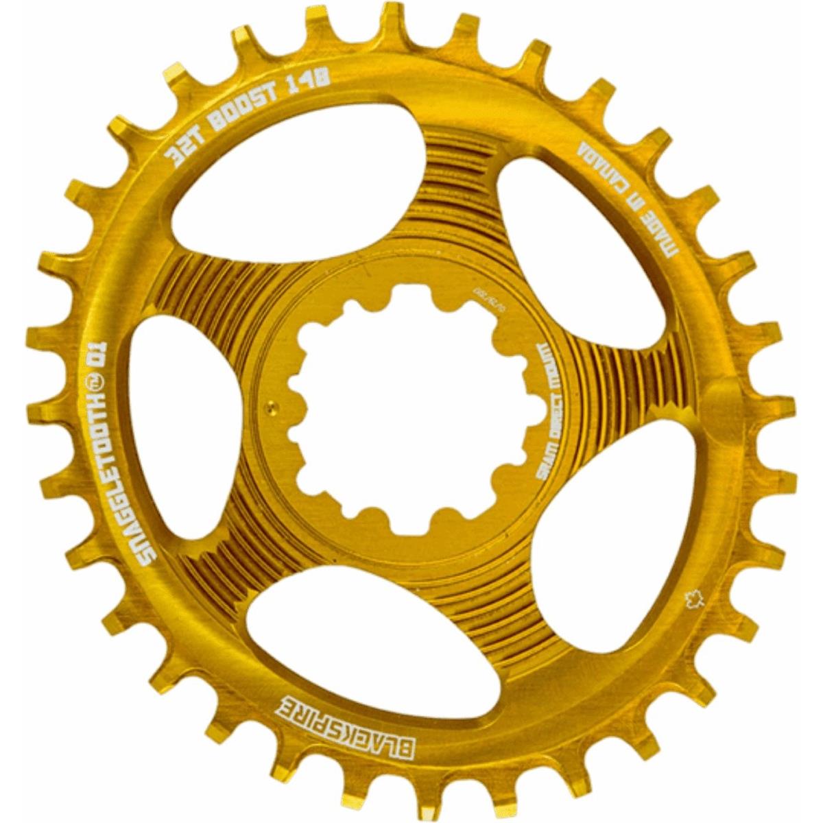 5055958006005 - Ovale 34T Snaggletooth Gold für MTB Sram Boost 11 12v