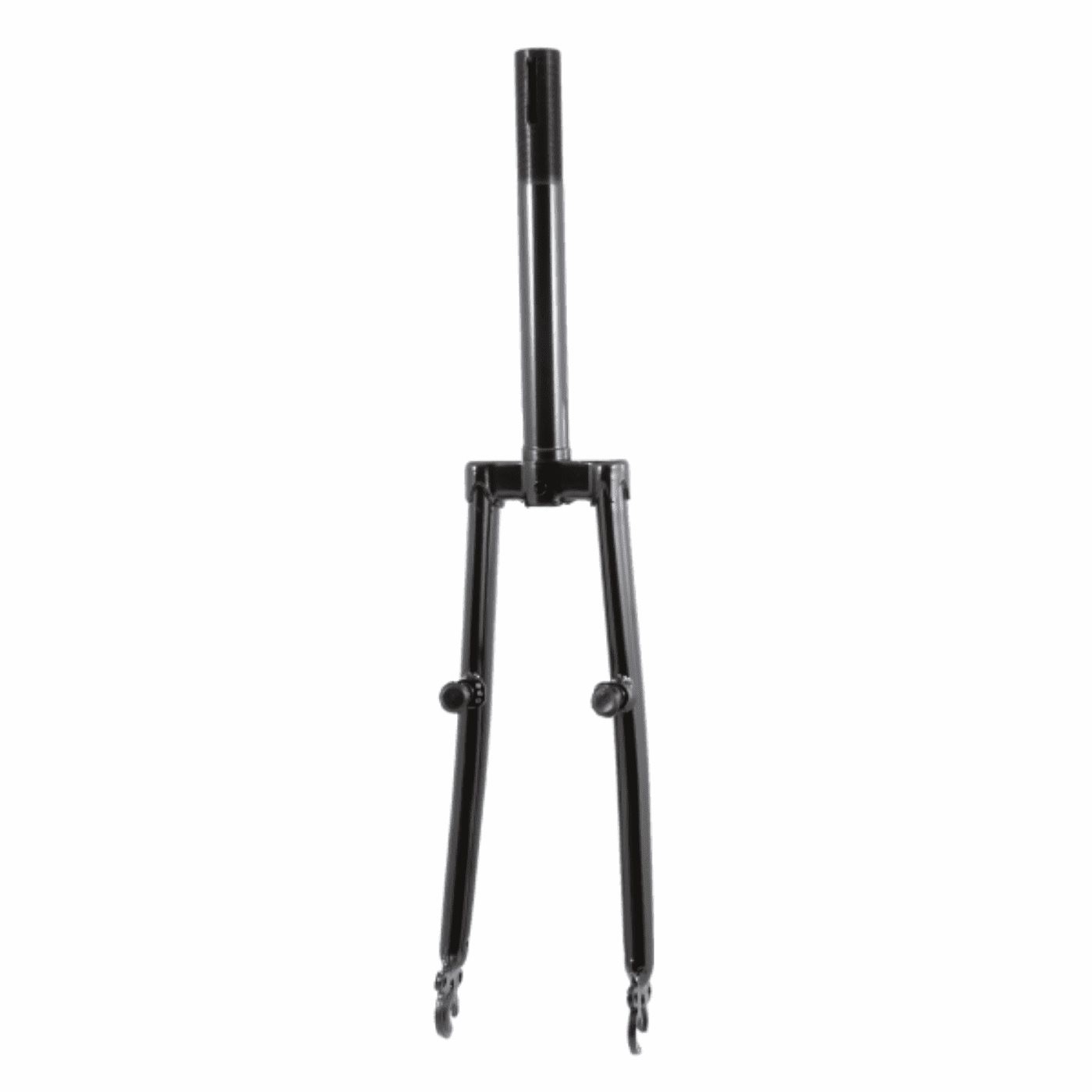 Forcella rigida 20" x 1.75 per bici pieghevole v-brake nera