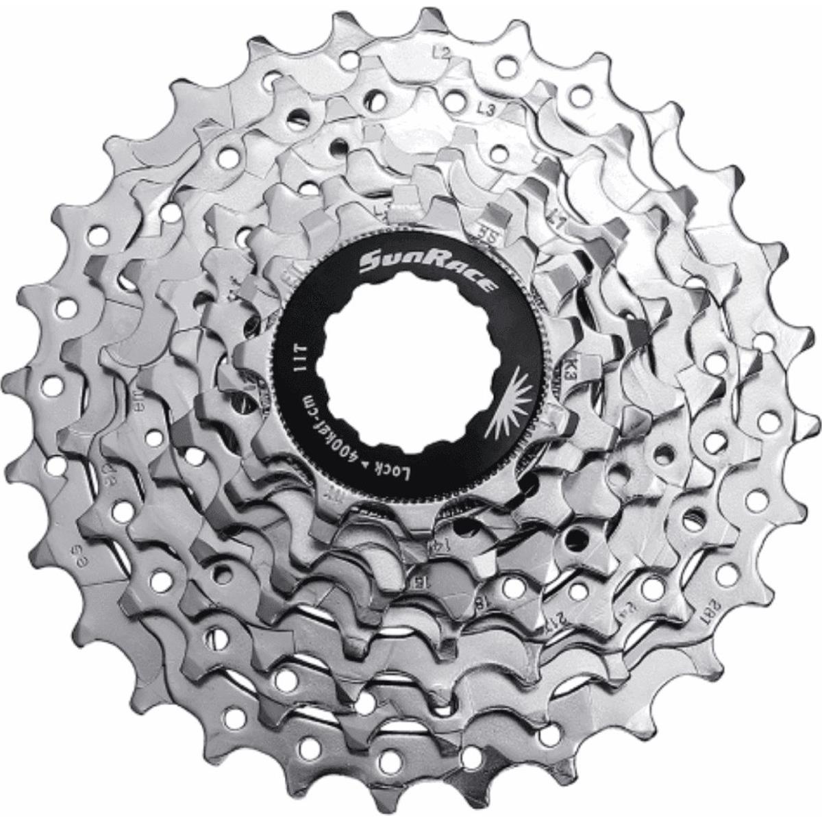 4710944242195 - 8-Gang Kassette 12-25 für Shimano Sram HG Straßenrad - 285g