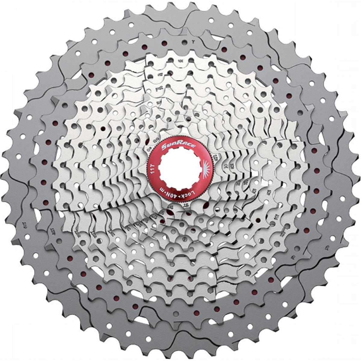 4710944264784 - MTB Kassette 12v 10-50T Sram XD aus Aluminium Silber leicht und robust