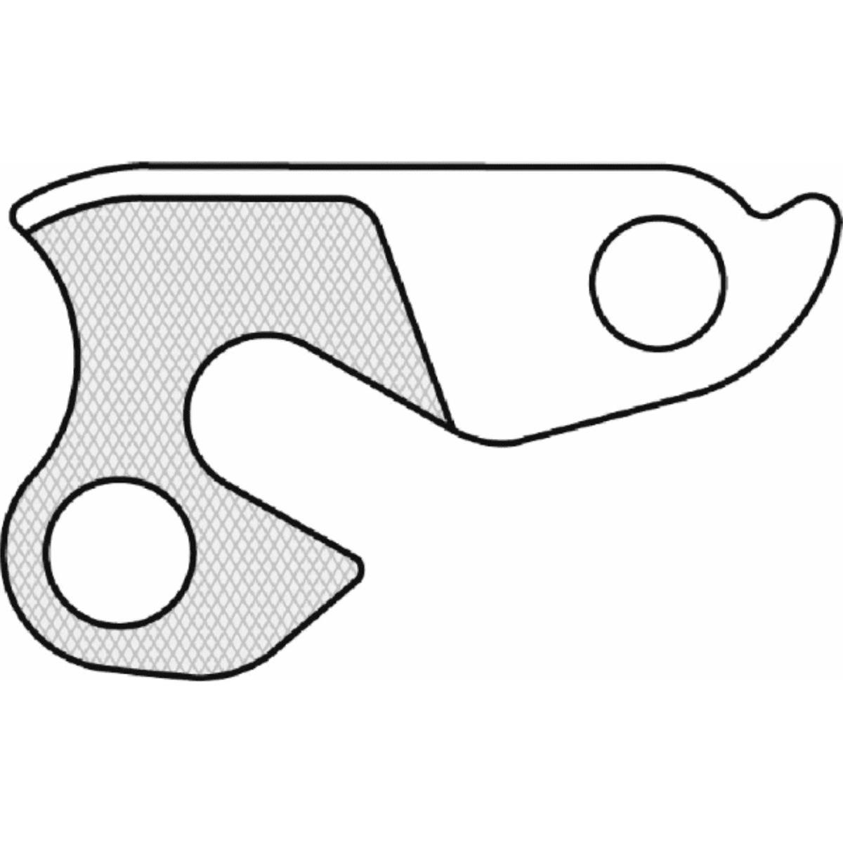 8590966390229 - Schaltauge GH-022 aus leichtem und robustem Aluminium für Fahrrad