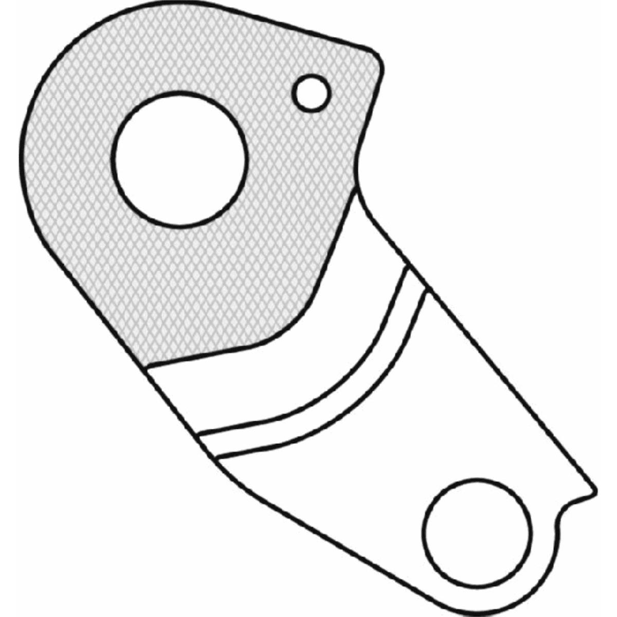 8590966390953 - Schaltauge GH-095 aus robustem und leichtem Aluminium für Fahrrad