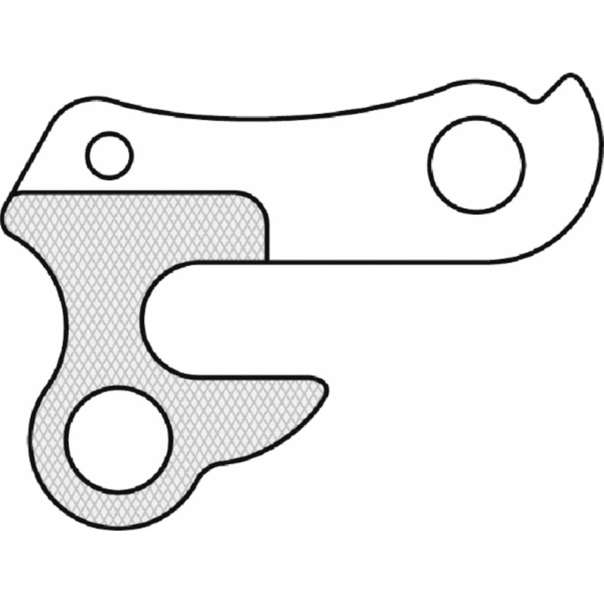 8590966390212 - Schaltauge GH-021 aus leichtem und robustem Aluminium für Fahrrad