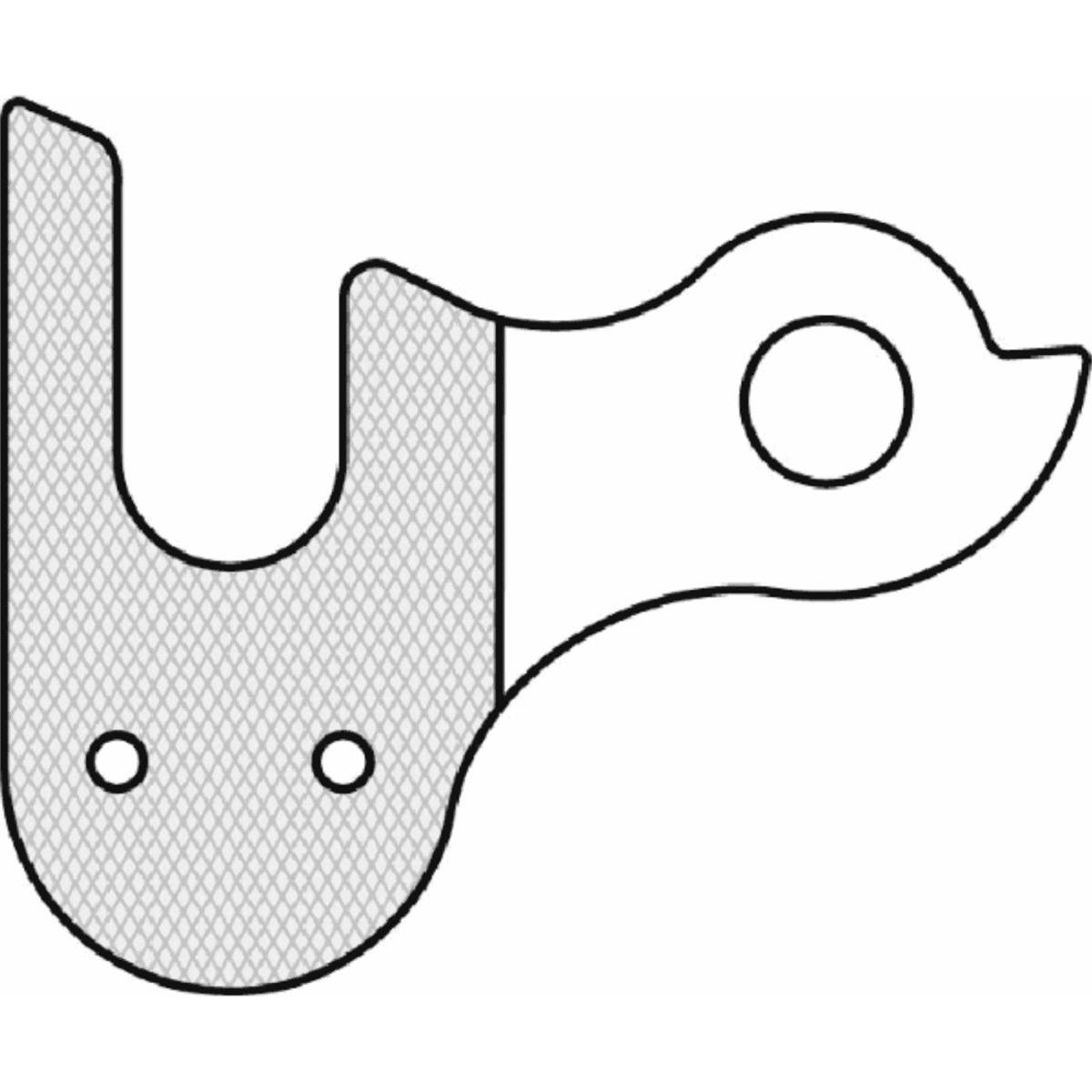 8590966390274 - Schaltauge GH-027 aus leichtem und robustem Aluminium für Fahrrad