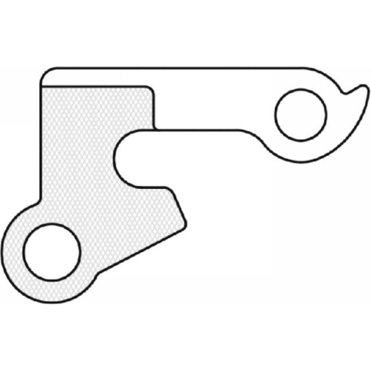 8590966391448 - Schaltauge GH-144 aus robustem und leichtem Aluminium für Fahrrad