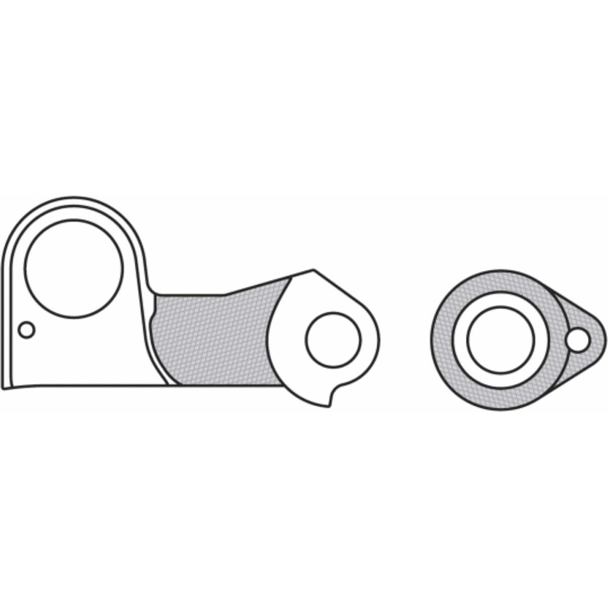 8590966391752 - Schaltauge GH-175 aus robustem und leichtem Aluminium für Fahrrad