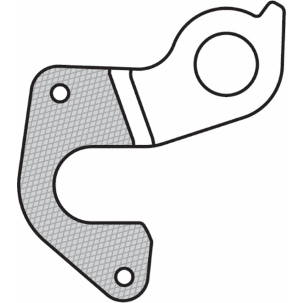 8590966391929 - Schaltauge GH-192 aus robustem und leichtem Aluminium für Fahrrad