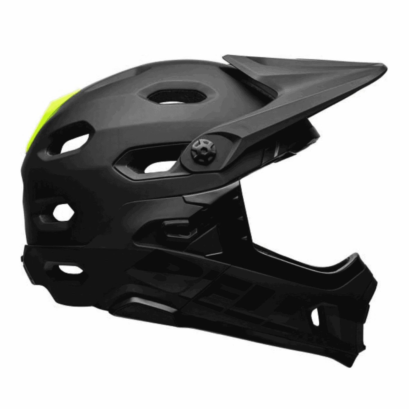 0768686095528 - Vollvisierhelm Super DH Schwarz Gelb mit MIPS Größe 58-62 cm - Fortschrittlicher Schutz für Downhill