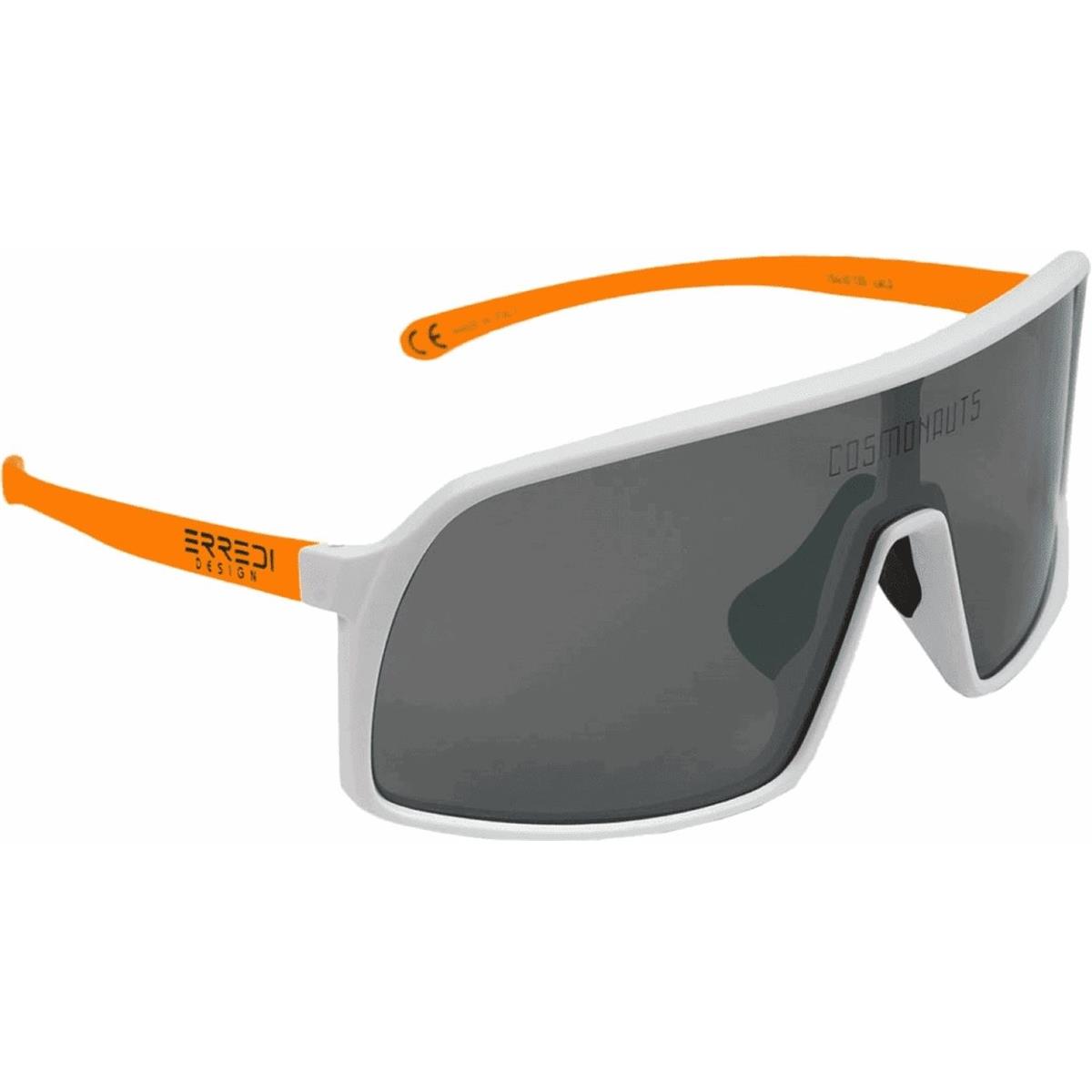 8057506800063 - Fahrradbrille Lander Weiß und Orange mit ZEISS Polycarbonat-Linsen