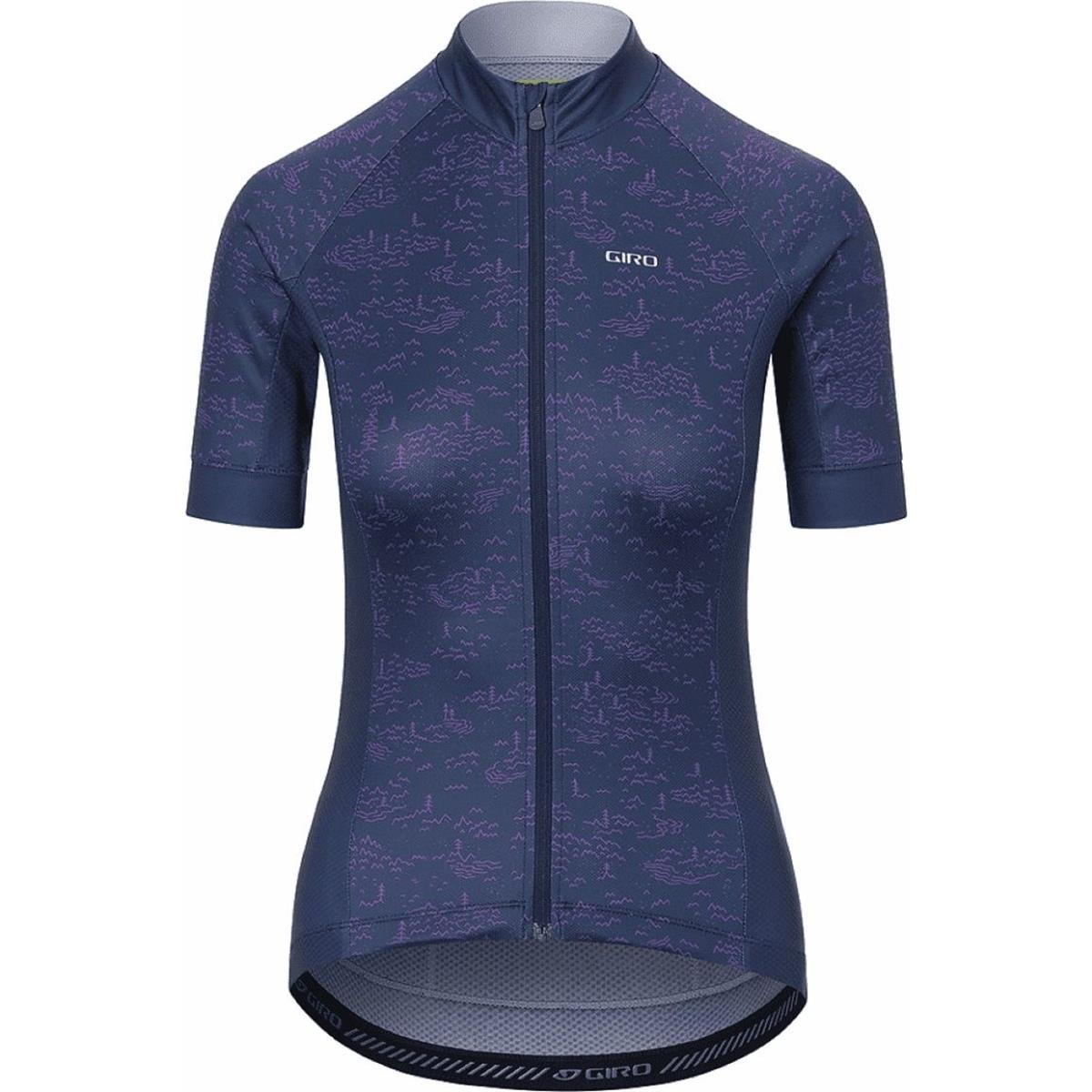 0768686444630 - Sommertrikot Chrono Sport Blau Violett XS mit Komfort und Stil für Radfahrer